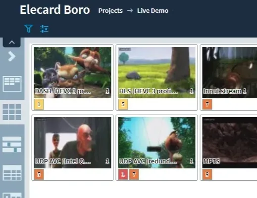 Elecard Boro QoE QoS monitoring probe